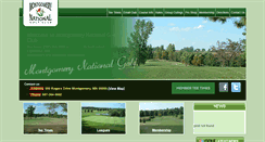 Desktop Screenshot of montgomerynationalgolf.com